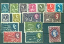 K.U.T. - Sc# 120-35. 1960 QEII Definitives. MNH $72.35.