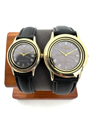 [2-piece] CITIZEN TV ASAHI Quartz Watch Solar Cell From Japan -e395