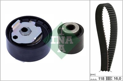 INA 530 0856 10 Zahnriemensatz für ALFA ROMEO,CITROËN,DS,FIAT,JEEP,OPEL,PEUGEOT,