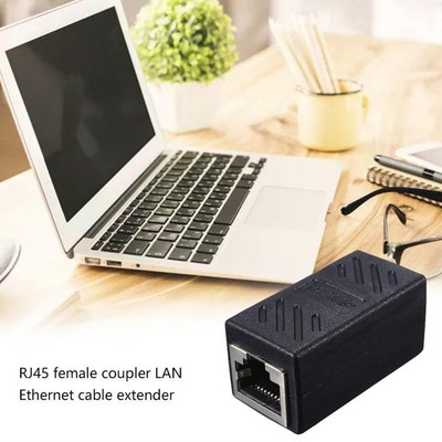 RJ45 Inline Coupler Cat7/Cat6/Cat5e Ethernet Network Cable ConnectoUK- Q7D1