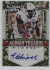 2015 Panini Prizm Collegiate Draft Picks Camo /199 Jahwan Edwards #193 Auto 2j8
