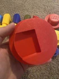 Lego Wall Hangers Set 4016 Blue Red Yellow Fun Decorative -3d Printed Lot