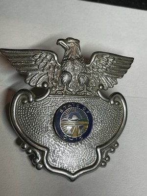 Vintage Obsolete state of Ohio Hat Badge - Collectible Memorabilia