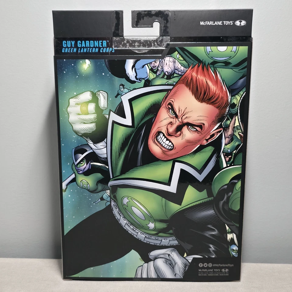 ⭐SELLADO⭐ McFarlane DC Multiverso Guy Gardner Linterna Verde Edición Coleccionista Foto 2 de 4