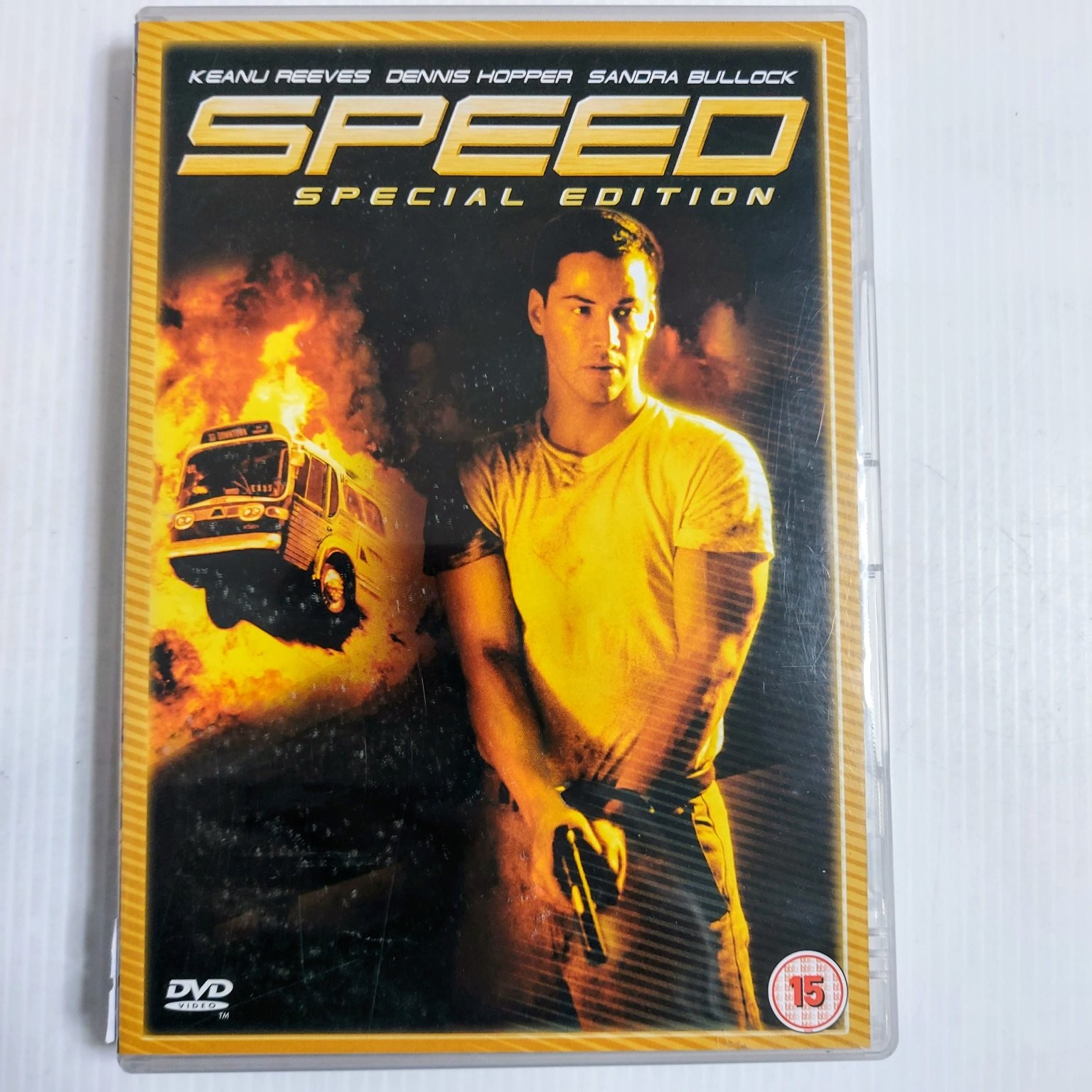 Speed DVD 2003 Special Edition Keanu Reeves Dennis Hopper Sandra Bullock PAL