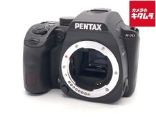 PENTAX K-70 24.2MP DSLR Camera Body BLACK -EXC- 0326