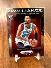 Brandon Miller RC 2023 Panini Prizm - Brilliance #1 Rookie CLT SILVER PRIZM