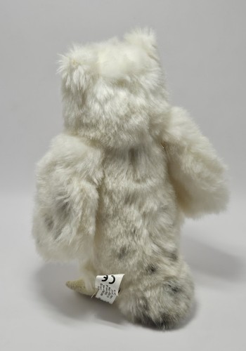 Hansa Snow Owl Plush Toy 7" - Picture 2 of 5
