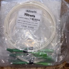 Altnets Patch lead single mode LC/APC to SC/APC SM, fiber optic cable 1m Pack 10