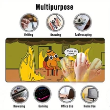 15.7x35.4 inch 1pc Extra-Large Gaming Keyboard Mat, Durable Mouse Pad, Laptop De