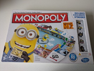 Minions Monopoly Despicable Me Brettspiel von Hasbro sehr guter Zustand gebraucht
