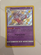 Pokemon Hatterene Holo Card Shining Fates Shiny Vault SV056/SV122