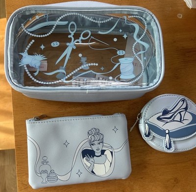 Disney Cinderella 3 Piece Cosmetic Bag Set
