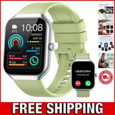 1.96  HD Smartwatch - Call, Health Monitor  113 Sports Modes, Waterproof