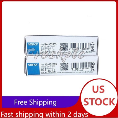 #ad New In Box Original Omron NX AD2603 Analog Input Unit NX AD2603 $225.59