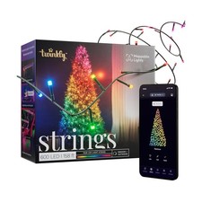 Twinkly Strings 600 LED RGB, LED Light String, Smart Multicolor LED Lights, C...
