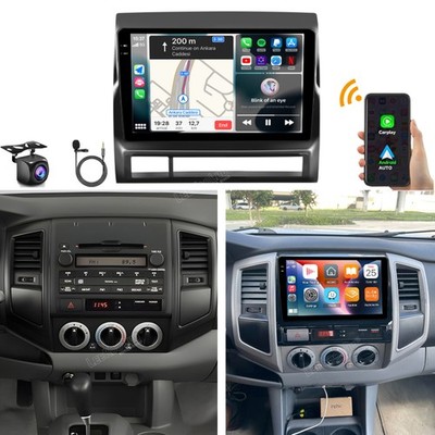 4G+128GB For Toyota Tacoma 2005-2013 Carplay Android 15.0 Car Radio Stereo CAM