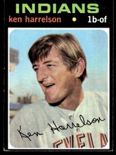 1971 Topps Ken Harrelson Cleveland Indians #510