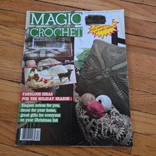 magic crochet magazine December 1985 Nr.39