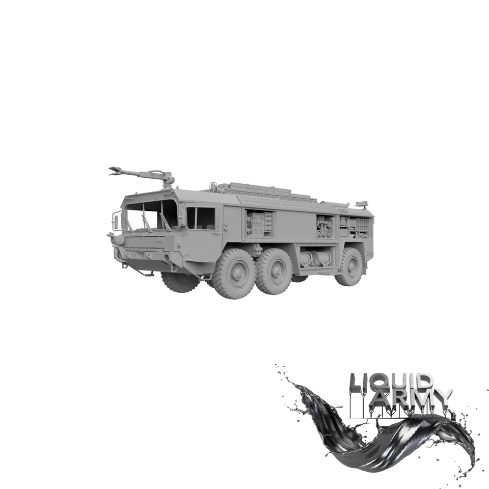 3D-Resinbausatz: "FAUN-3500" (6x6) Hochdetaillierter Bausatz - 1:87 (H0) - Bild 2 von 4