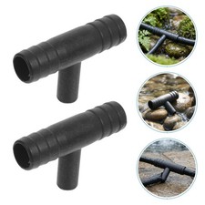 20Pcs Reusable T Shaped Water Hose Splitter Connectors for Desktop Fountain Use
