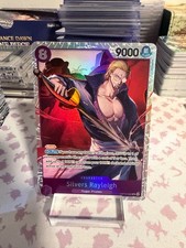 • Silvers Rayleigh • OP13-066 SR Carrying on His Will Holo Foil One Piece TCG NM