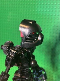 LEGO Bionicle Shadow Toa Mata Tahu 8534 Black Kanohi Hau Custom Blackout Moc
