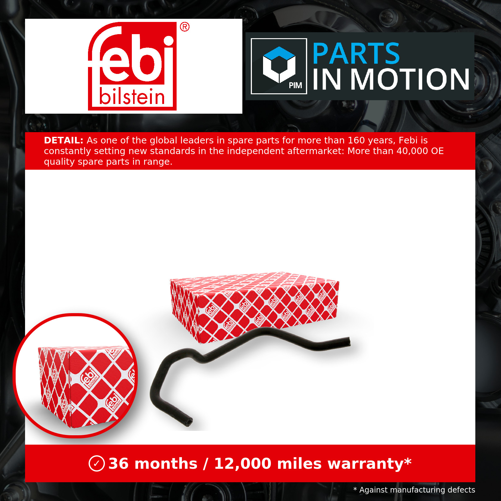 FEBI BILSTEIN 38944 Hose, crankcase breather for OPEL,SUZUKI,VAUXHALL - Image 7