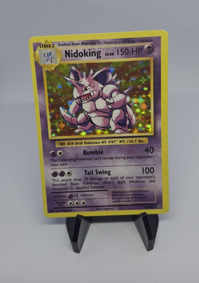 Nidoking Pokemon 45/108 Rare Holo Evolutions 2016 English