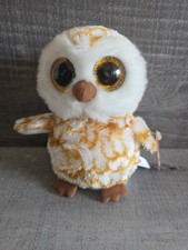 Ty Beanie Boos Plush Swoops Barn Owl Small Toy with Sparkle Eyes g40
