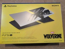 PS5 Pro Console Cover Marvel's Wolverine Adamantium Limited Edition In Hand New