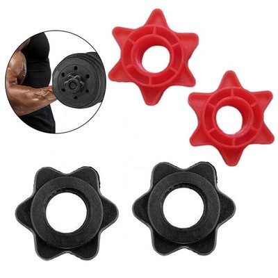 Neu Hantel-Spinlock-Halsb?nder Hantelmutter Langhantelstangen-Clips 2 St��ck 25