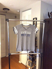 Property of Chicago White Sox Gray Double Sided Cotton Shirt Ladies XL Fanatics