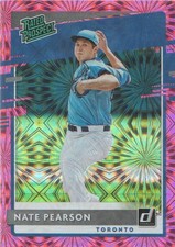 2020 Donruss Baseball Rated Prospects Pink Fireworks #RP-6 Nate Pearson