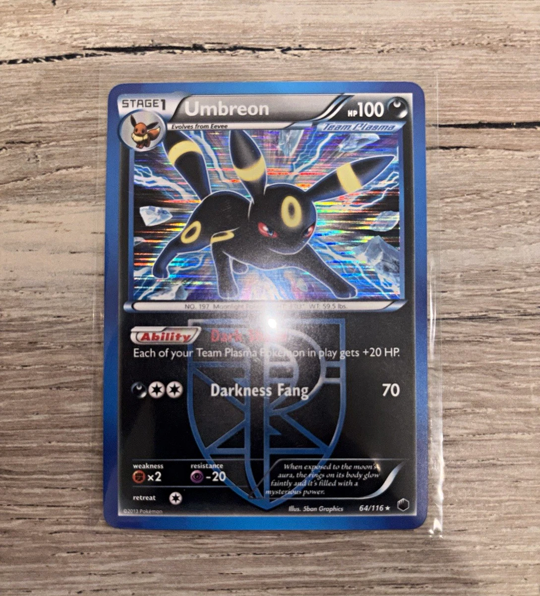 英語版Umbreon ブラッキー BW8 Freeze Holo 英語版Umbreon ブラッキー BW8 Freeze Holo 英語版Umbreon ブラッキー