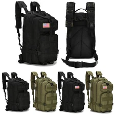 30L Military Tactical Backpack Molle US Army Rucksack Assault Pack Hiking Bag