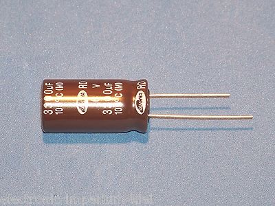 10x Philips 47µF 47uF 16V Radial Electrolytic Capacitor / Elektrolyt Kondensator