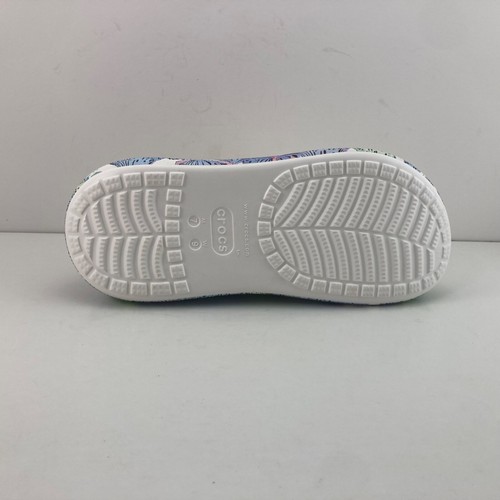Women Crocs Classic Crush Butterfly Platform Clogs White Blue Purple Green Black - Picture 20 of 24