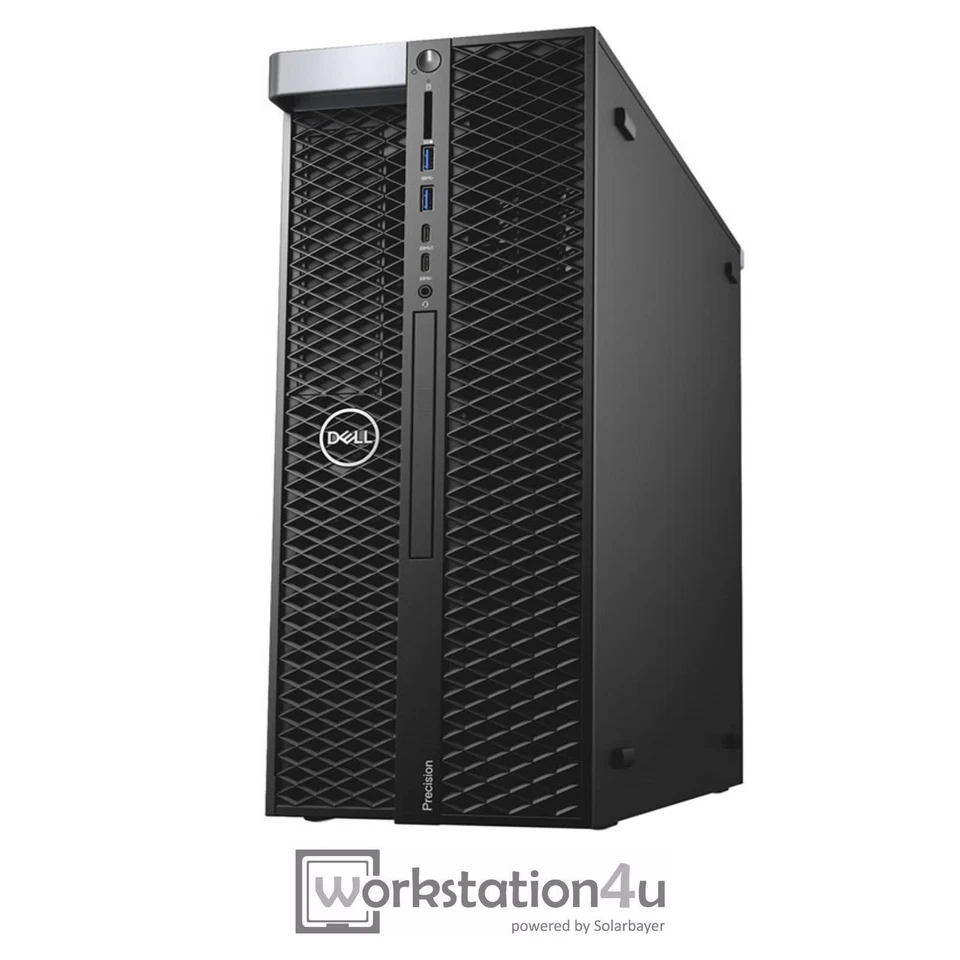 Dell Precision 7820 Xeon Gold 6138 - 20-Core 64GB Ram, 1TB SSD, NVIDIA RTX A4000 - Immagine 3 di 4