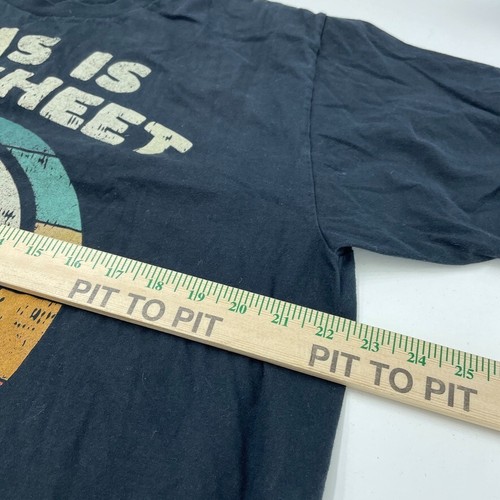 Halloween funny T-Shirt Short Sleeve Mens XL black 3165 - Bild 5 von 6