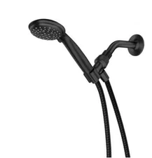 Moen 6-Mode Attune Hand Held Shower Head in Matte Black - 218H0BL