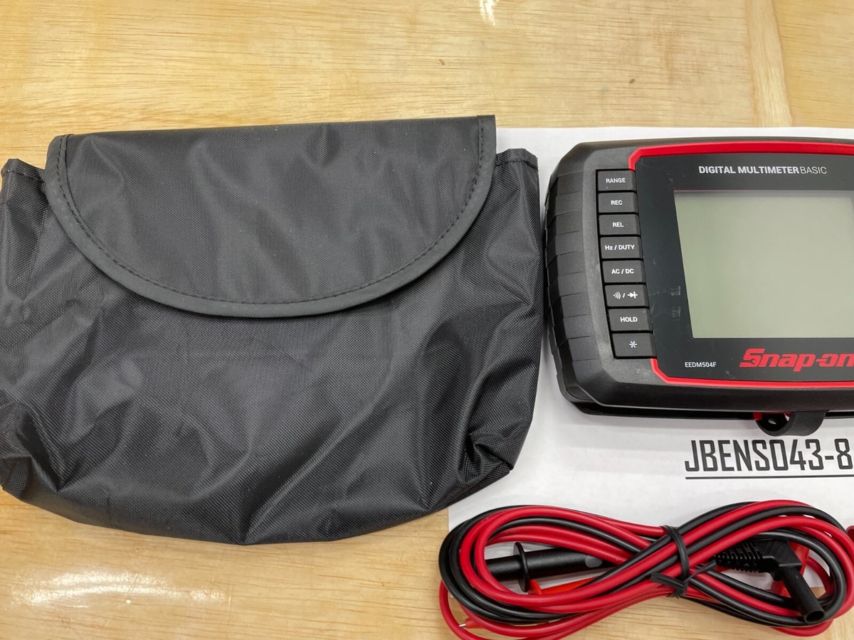 Snap-on Tools NEW True-RMS Daylight Basic Digital Multimeter Snap-on Tools NEW True-RMS Daylight Basic Digital Multimeter
