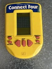 Vintage 1995 Connect Four 4 Electronic Handheld Game Milton Bradley Tested