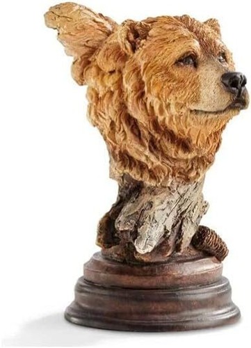 Bruin - Brown Bear Sculpture by Stephen Herrero,Sculptures & Figurines
