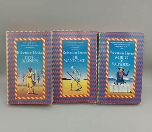 Robertson Davies X 3 The Manticore, World of Wonders, Fifth Business 1977 Star - Picture 3 of 13