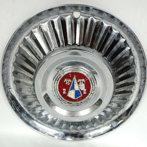 Vintage Round 1956 Hudson Hornet Special 14" Wall Garage Hub Cap Decoration - Picture 3 of 4