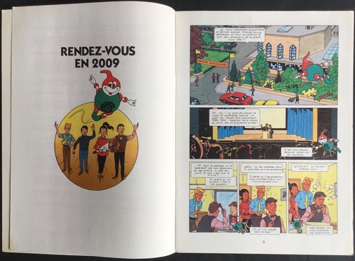 RENDEZ-VOUS EN 2009 Bob de Moor Industries chimiques Belgique 1988 Très bon état - Picture 5 of 8