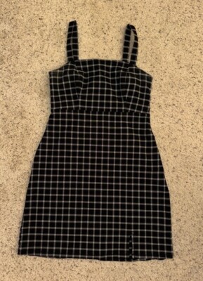 hollister black and white dress Size Small Backless Shapewear for Wedding Sandals Color:DARK MAUVE Flowy and super soft