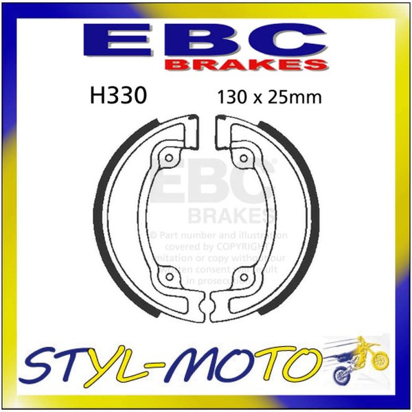 H330 Rachen Hinten EBC Bombardier / Brp DS 50 2002-2006-image