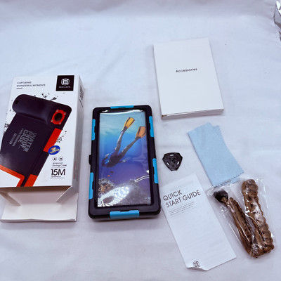Waterproof Underwater Diving Snorkeling Phone Case (15m/50ft) for iPhone Samsung